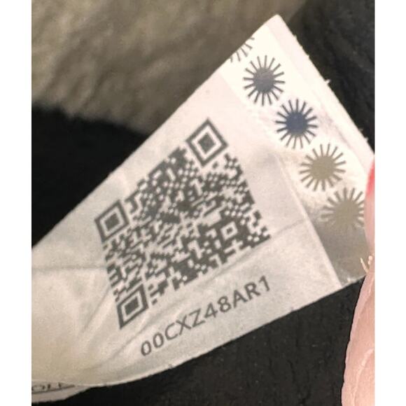 Ugg Men’s Kilian Slip On Sneaker Sz 13 Charcoal Black Leather Suede Wool Lined - Picture 10 of 15